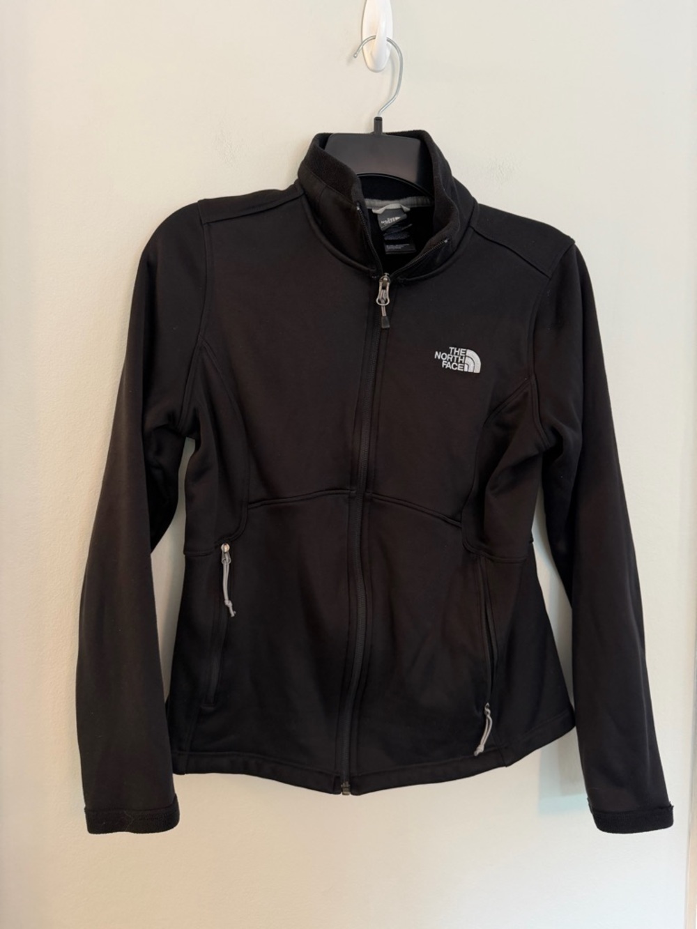 The North Face Black Softshell Full Zip Jacket Women’s Medium